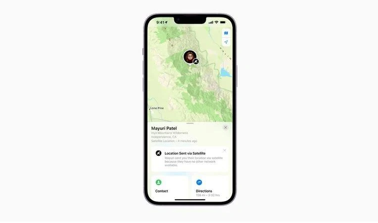 平泉苹果14维修分享iPhone14系列中 FindMy功能通过卫星分享位置方法教程 